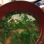 鳴子ホテル - 優しいしじみ汁。