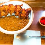 ごはん処 きちでん - 上から。
サラダは無くなりました。
