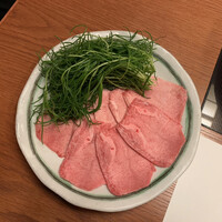 北新地しゃぶしゃぶすき焼き きらく - タンしゃぶしゃぶ