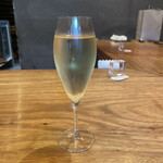 洋食 川ぎし - スパークリングぶどうジュース