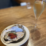 洋食 川ぎし - 生牡蠣と西洋風わさび