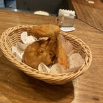 洋食 川ぎし - おそらくディナーでしか出ないチキン