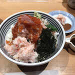 日本橋海鮮丼 つじ半 - 贅沢丼（竹）カニ増し