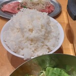 大阪焼肉・ホルモン ふたご - ライス大300円+税