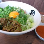 麺や マルショウ - 山系ドラゴン辛味噌まぜそば(2013/2)