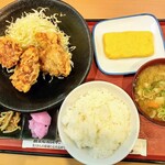 から揚げ専門店 から助 - 料理写真:本日のディナー 860円