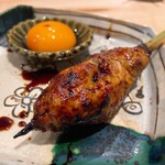 焼鳥 空 - 五本セット 1460円
      丸ハツ、極上もも、つくね、砂肝、ちょうちん