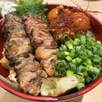 焼鳥 空 - コーチン炭火親子丼 1280円