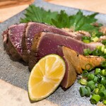 焼鳥 空 - 初かつおタタキ 1500円〜