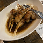海南鶏飯食堂5 - 蟹のブラックペッパーソース炒め