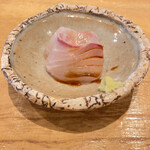 天ぷら たけうち - 大分朝締のいし鯛