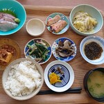 ソラノシタ - 本日の豆皿定食￥1320