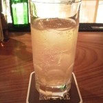 the BAR ACE - H25.3.1　2杯目：樽出しクライヌリッシュソーダ割り。