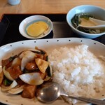Meika Hanten - 明華ランチ～酢豚定食