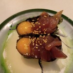 回転寿司すノ家 - マグロユッケ