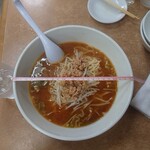 山福ラーメン - 味噌ラーメン880円　丼の直径23.5cm