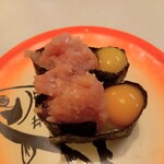 回転寿司すノ家 - うずら鉄火