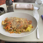 喫茶＆軽食 ラック - ドライカレー500円