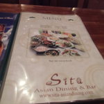 Asian Dinning&Bar SITA–RA - メニューの表紙