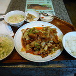 四川料理 川府 - 回鍋肉ランチ