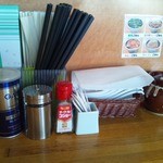 麺彩房 - 卓上セット