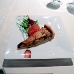 前菜１　きのことポテトのキッシュ