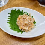 四ツ木製麺所 - ご主人のご厚意の梅水晶