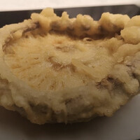 天ぷら すず航 - 椎茸