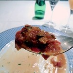 向日葵 - 付け合せには、ラタトゥーユ。味のバランスもいいです。