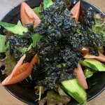 呑み処 杏 - 水菜サラダ
