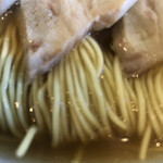 上州濃厚中華蕎麦 はたお商店 - 綺麗な麺線