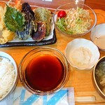 キッチンあおば - 料理写真:天ぷら定食