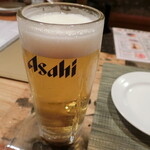 Tenohira - まずはビール