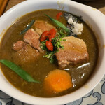 薬膳カレーじねんじょ - 薬膳角煮カレー１９１０円