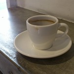 ブレッドアーエスプレッソ - ロングコーヒー３５０円（飲みかけ）