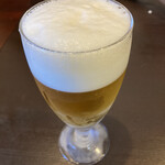 ラリグラス - 生ビール（ランチ時は＋300円）