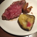 トラットリア ヴィヴァーチェ - 黒毛和牛の柔らかなレア感が素晴らしい！お味も最高！❤