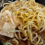 らぁめん 万福 - 麺とチャーシュー