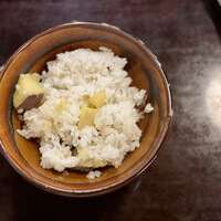 ざくろ 銀座店 - さつまいもご飯