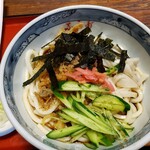 なかだ - 冷したぬきうどん 650円