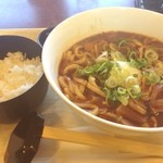 Resutorambaruji - 本日のランチ。郡上温麺