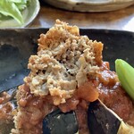 ジャム cafe 可鈴 - 【トマトソース煮込ハンバーグ】肉々しい、ギュッと詰まったハンバーグです。