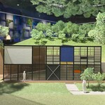 花のある棲家 - 模型