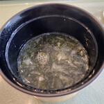 群来膳 - 岩海苔のお味噌汁