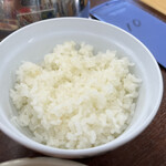 前島食堂 - めし中１８０円。