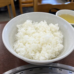 前島食堂 - めし大２００円。