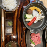 すき焼き 牛しゃぶ 松重 - 