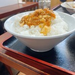 中国料理 峨嵋山 - ご飯をおかわりしました　やはりマーボ豆腐