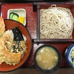 Sunaba - '22/05/29 野菜天丼セット（税込880円）