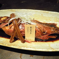八吉 新宿西口店 - 本笠子の煮つけ